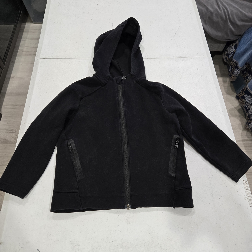 Old Navy Black Hooded Zip Jacket for Kids
